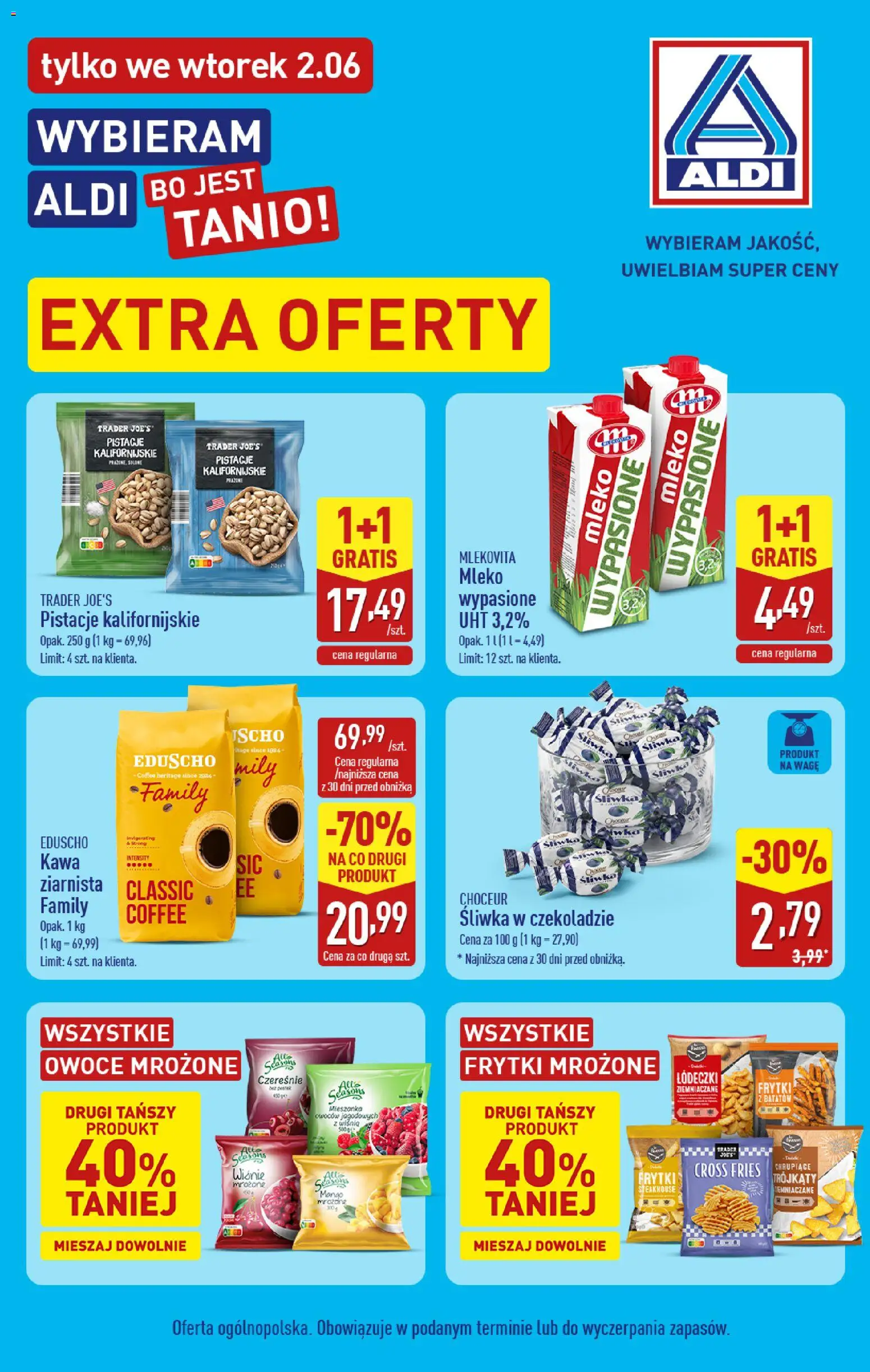 Aldi gazetka - Extra oferty od 02.06.2026 | Strona: 1