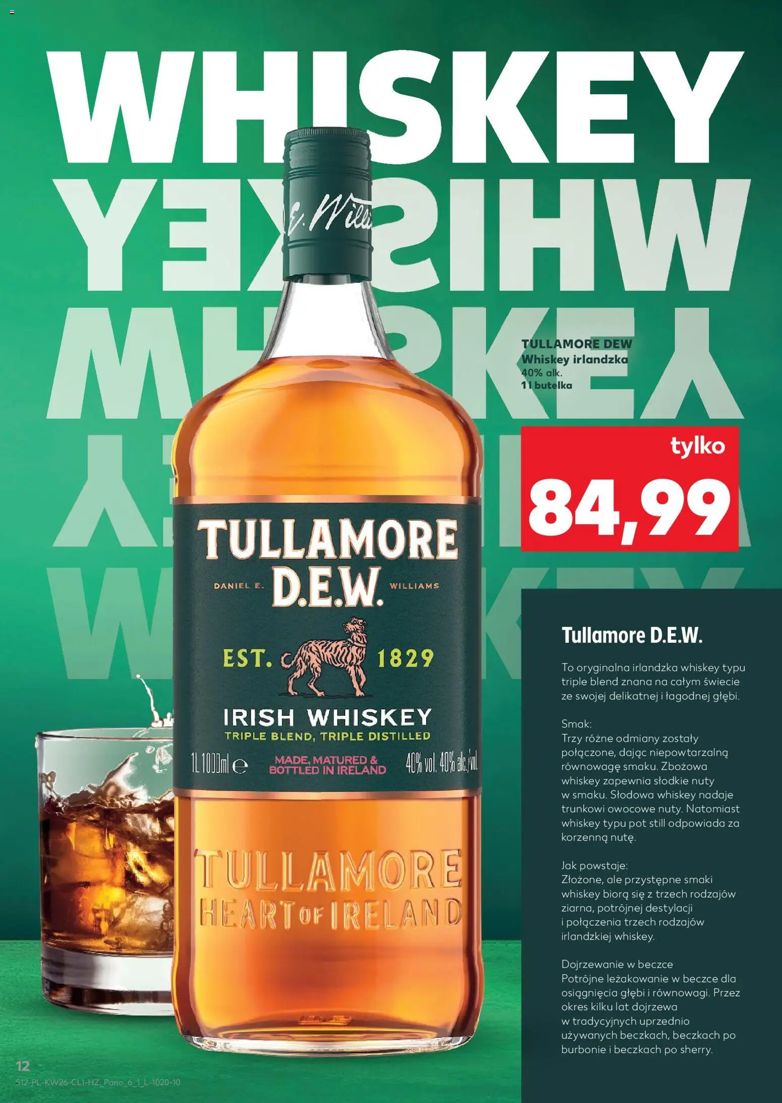 Kaufland Polsko leták - Barek od 25.06.2026 | Strana: 12 | Produkty: Whiskey