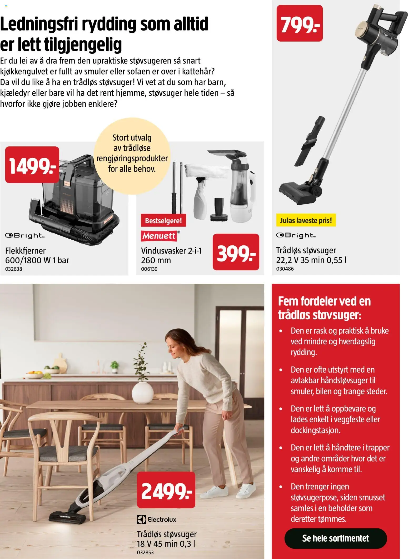 {H1} | Side: 26 | Produkter: Flekkfjerner, Ved, Vindusvasker, 1