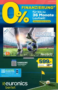 Euronics Prospekt Berlet ab 21.05.2026 gültig