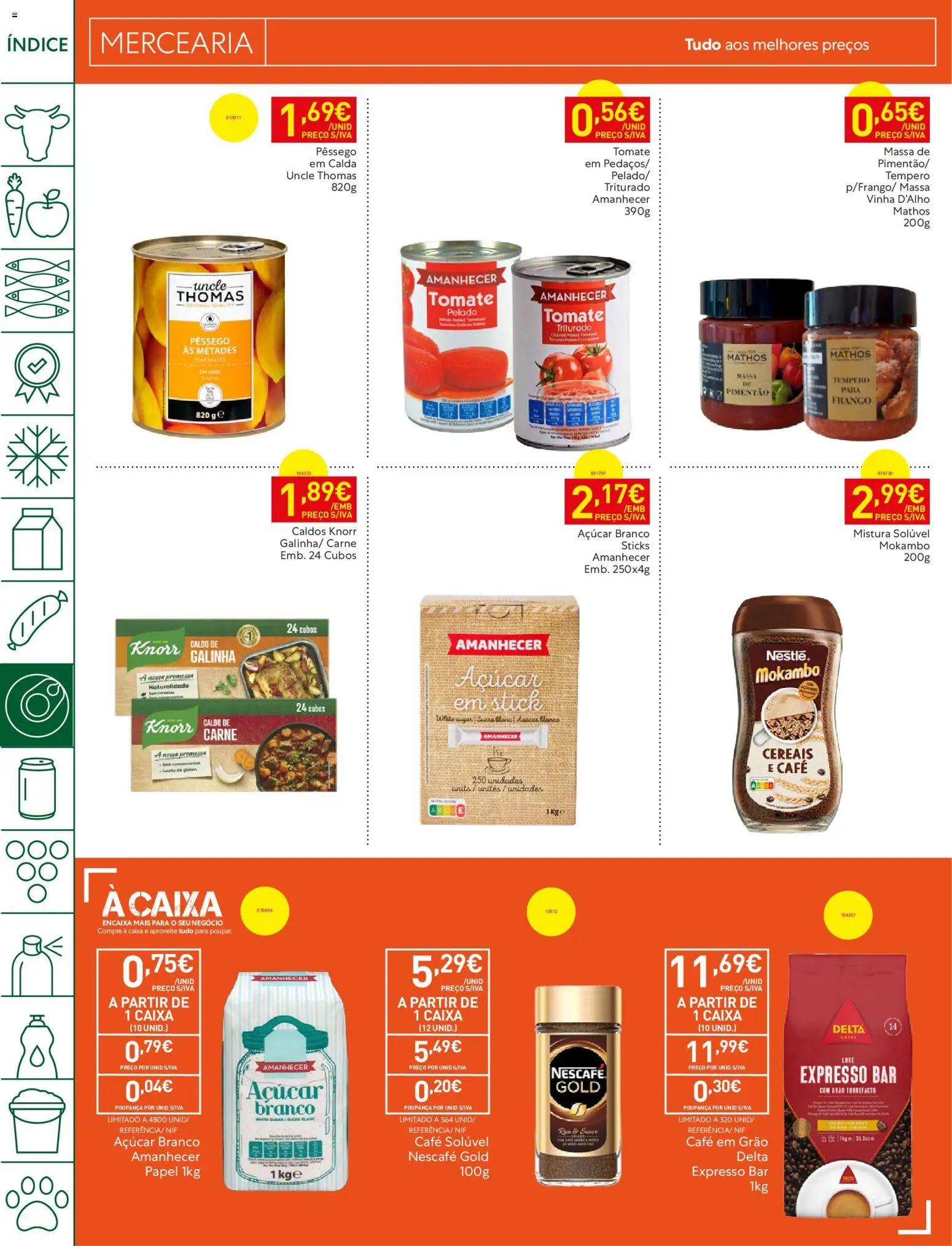 Recheio folheto Madeira │ válido de 25/08/2026 | Página: 18 | Produtos: Knorr, Caldo, Cereais, Massa