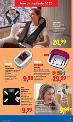 LIDL leidinys galioja nuo 2026.10.26 | Puslapis: 3 | Prekių: Vonia, Termometras