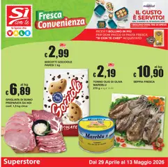 Anteprima del volantino Sì con Te volantino Superstore valido a partire dal 29.04.2026