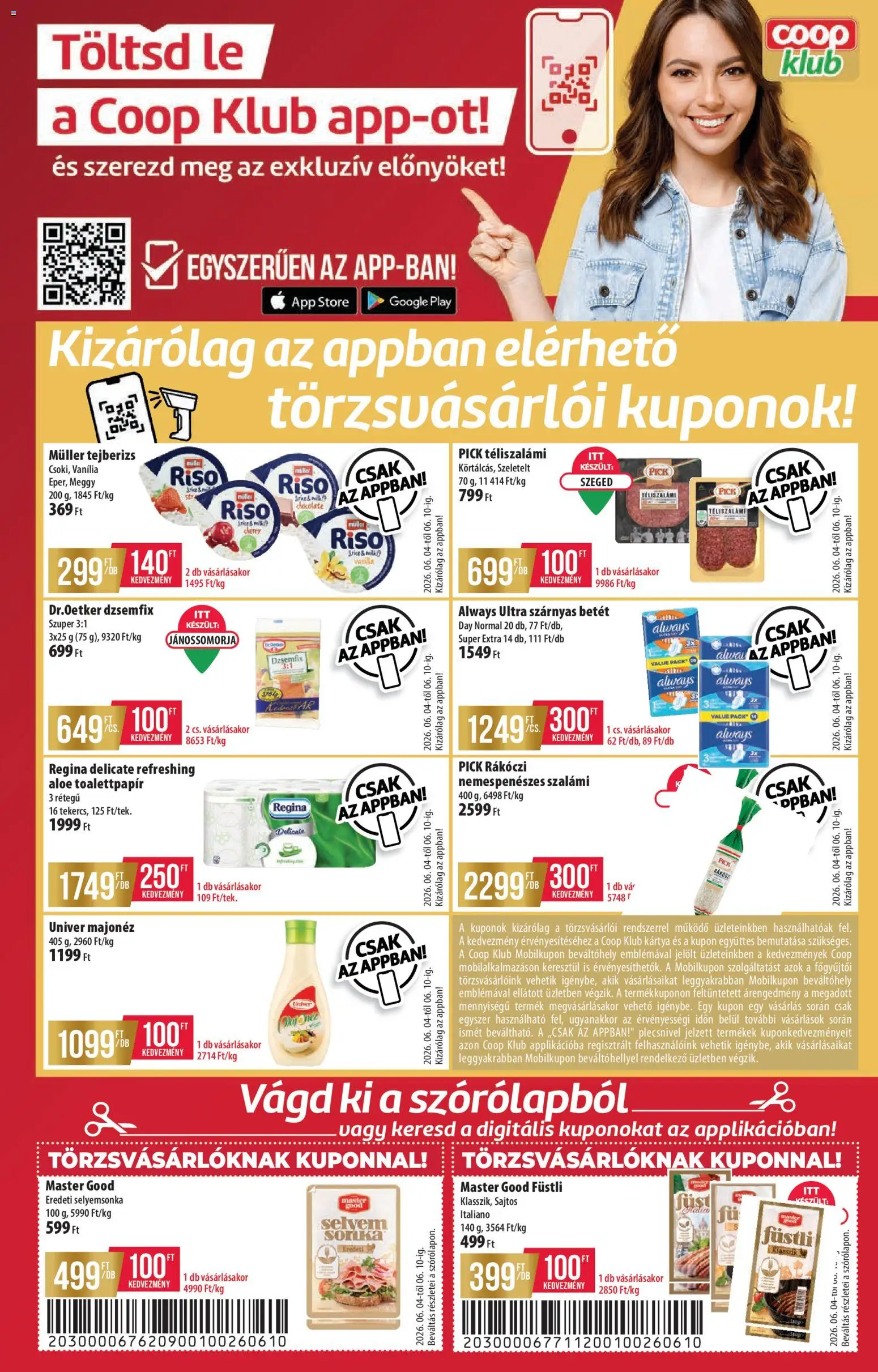 COOP akciós ujság - amely érvényes a következő dátumtól: 04.06.2026 | Oldal: 12