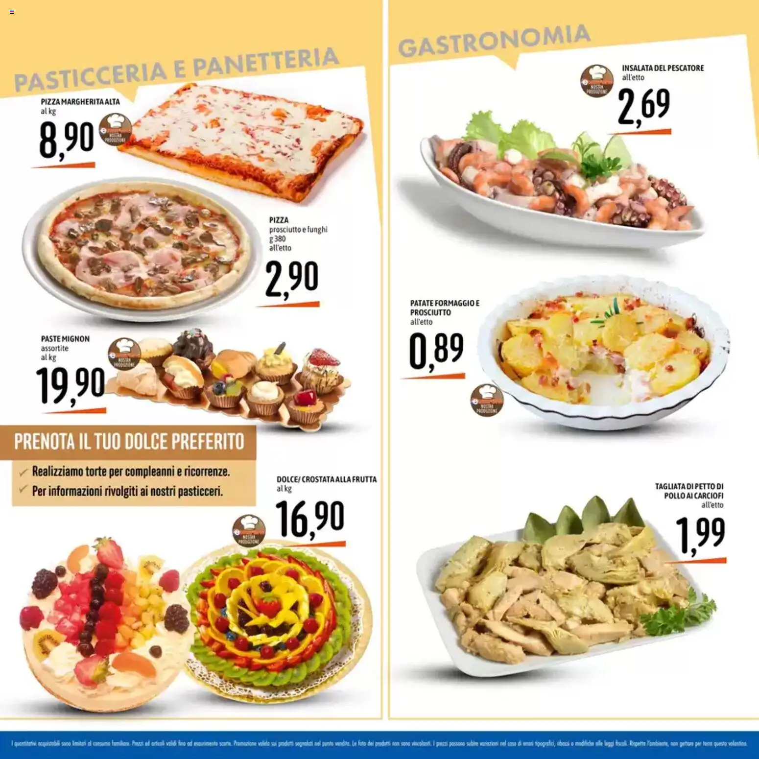 Volantino Emisfero del 14.05.2026 | Pagina: 10 | Prodotti: Pizza, Patate, Formaggio, Carciofi