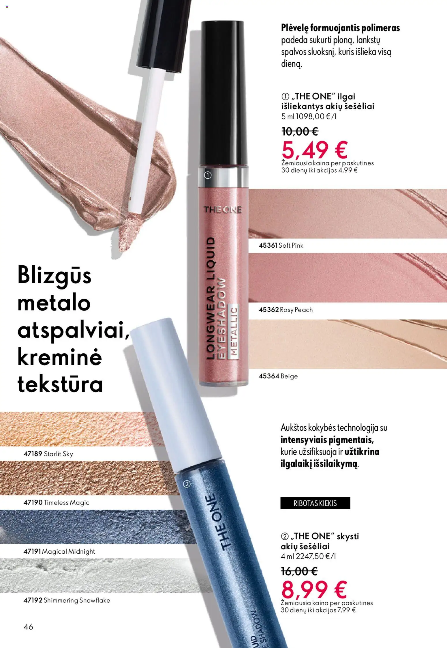 Oriflame akcijos nuo 22.04.2026 | Puslapis: 46