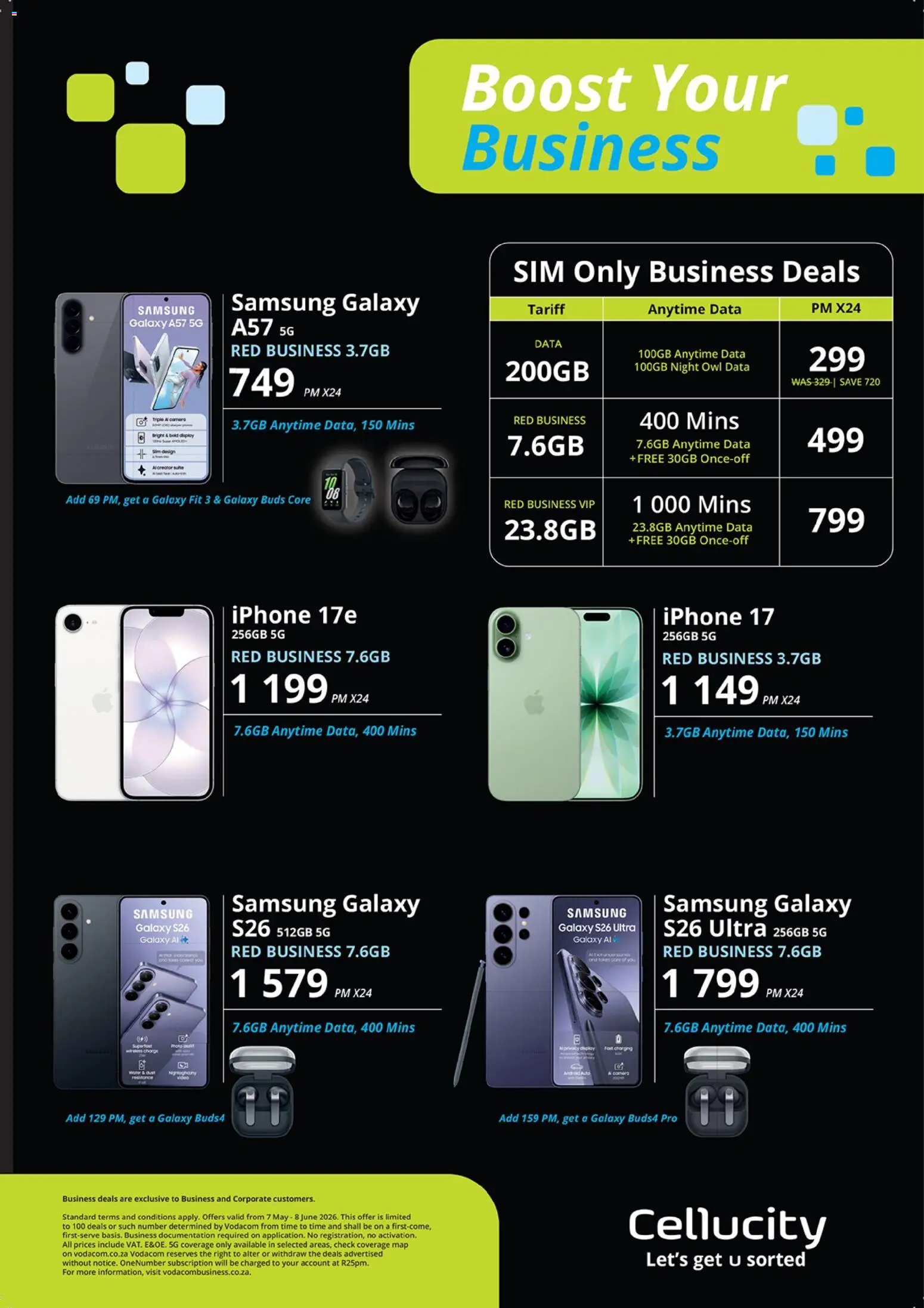 New Cellucity catalogue – valid from 07.05.2026 | Page: 3 | Products: Data, Sim
