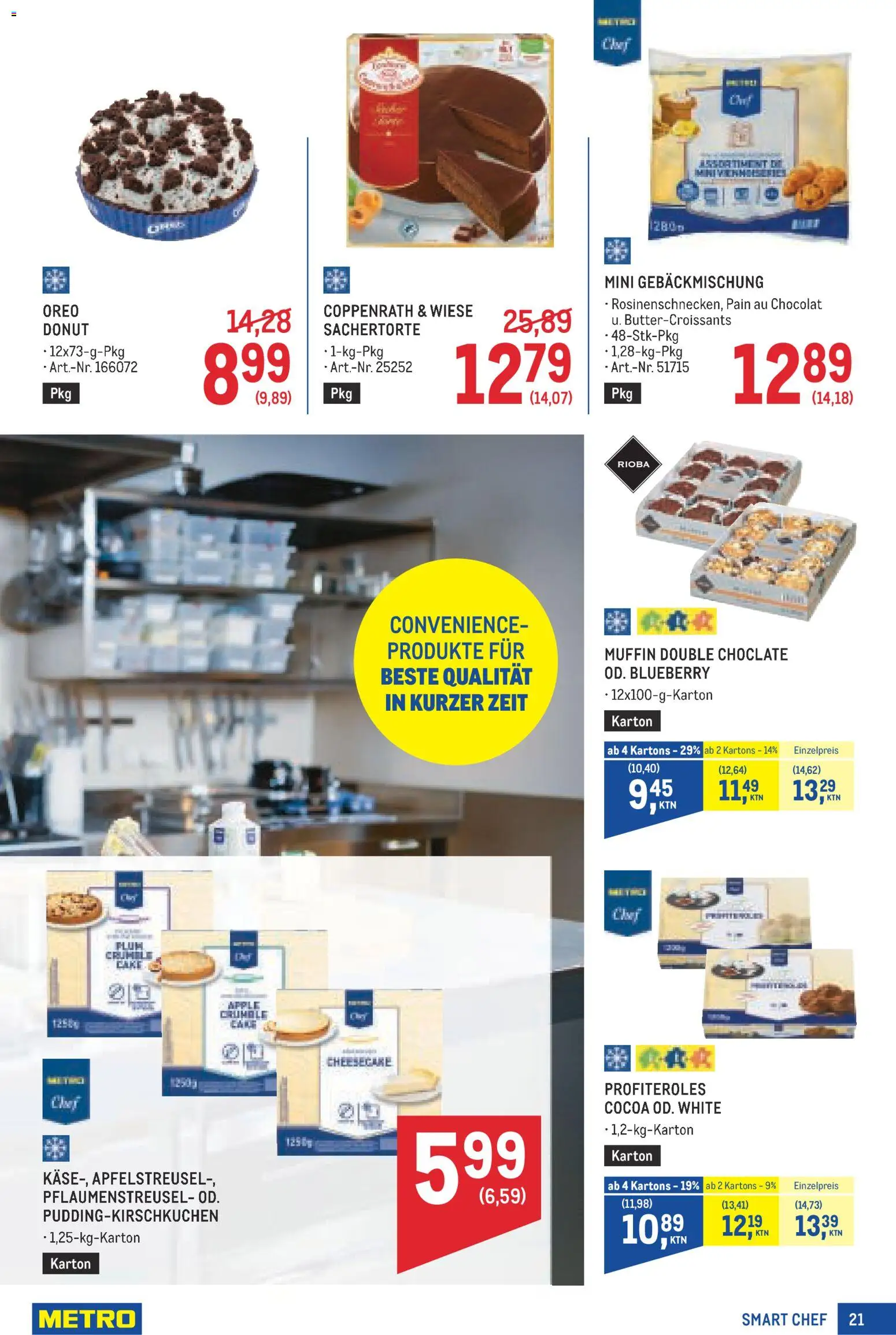 Metro angebote Profi gültig ab 20.08.2026 | Seite: 21 | Produkte: Profiteroles, Apple