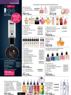 Avon specials catalogue – valid from 01/08/2026 | Page: 64 | Products: Dress, Fragrance, Body cream, Purse spray