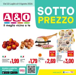 Anteprima del volantino A&O volantino valido a partire dal 22/07/2026