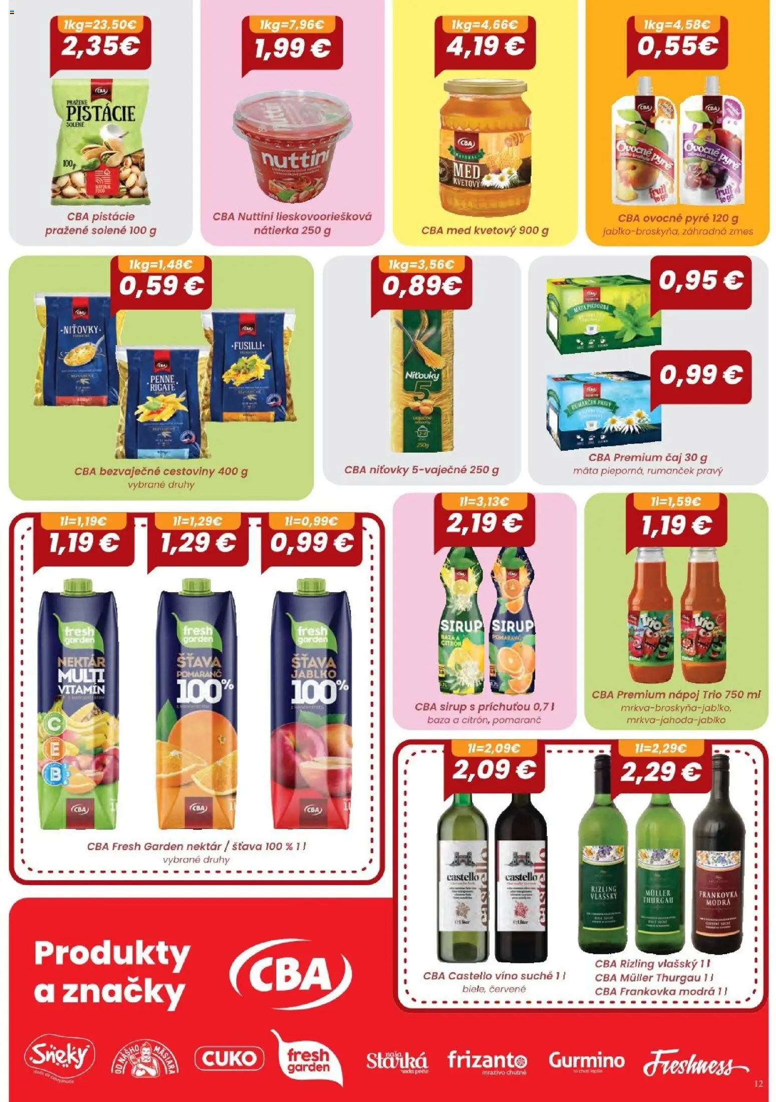 Nové Sintra akcie – leták je platný od 03.09.2026 | Strana: 12