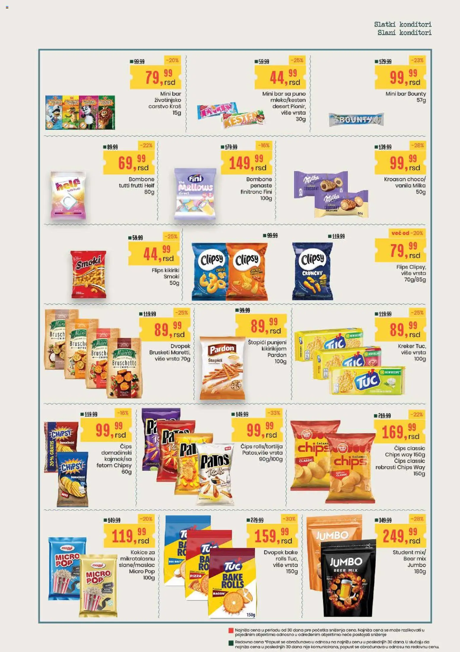 Aroma Market katalog - važi od 20.08.2026 | Strana: 13 | Proizvode: Smoki, Dvopek, Kokice, Kikiriki