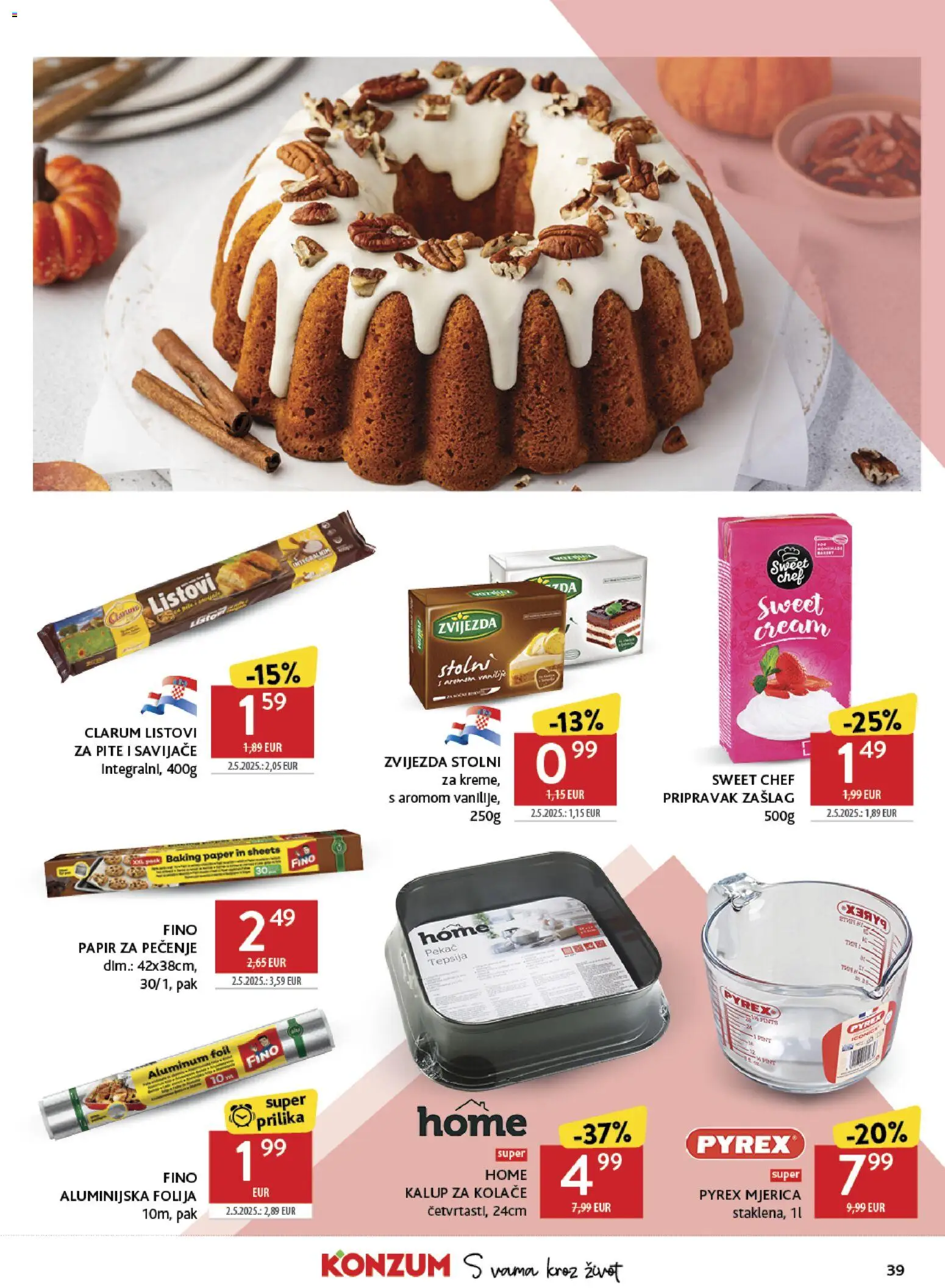 Konzum HR akciós ujság - amely érvényes a következő dátumtól: 2026.10.28. | Oldal: 39