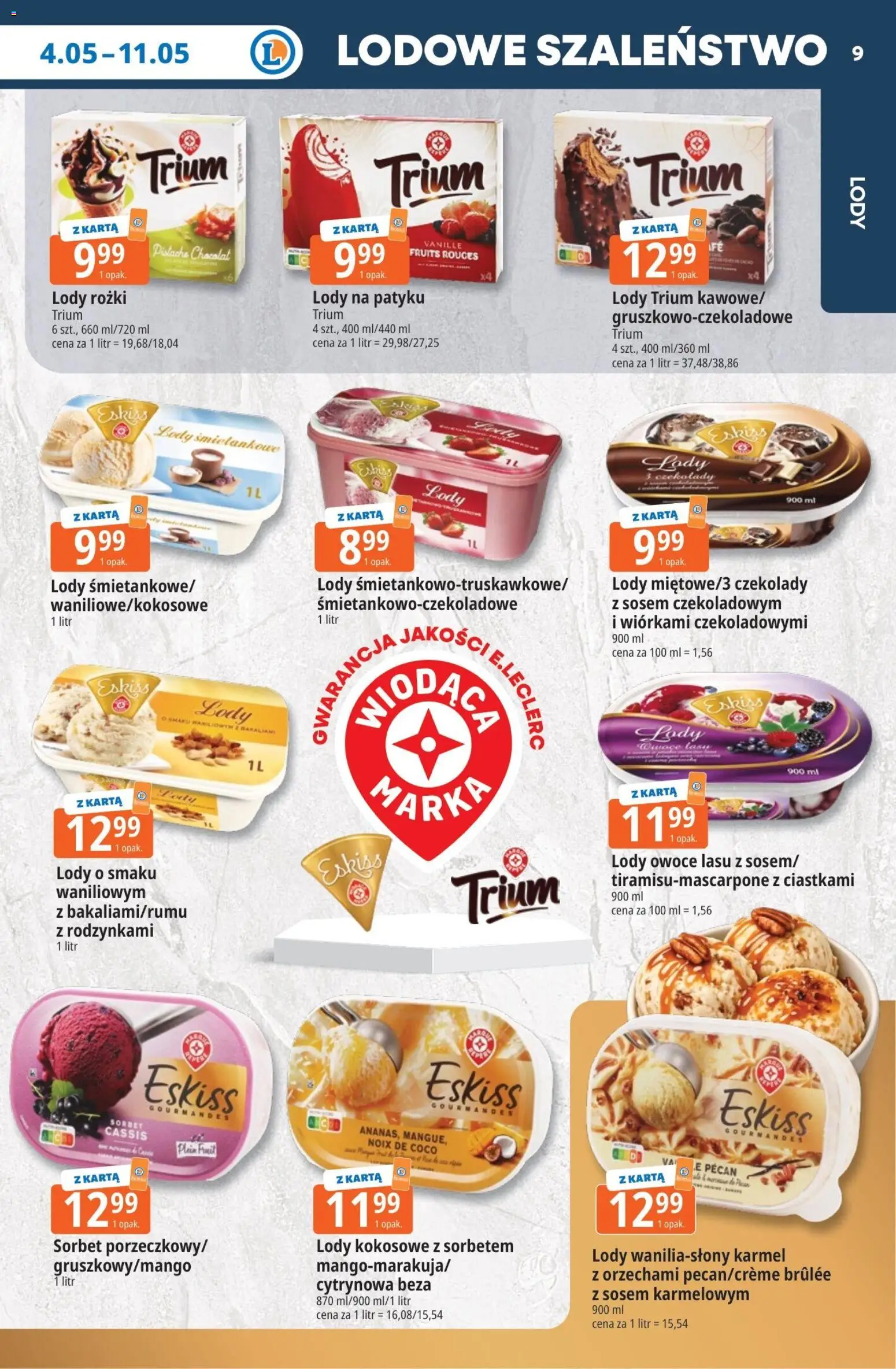 E.Leclerc gazetka - Zielona Góra od 04.05.2026 | Strona: 9