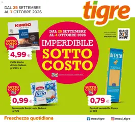 Anteprima del volantino Tigre volantino valido a partire dal 25/09/2026