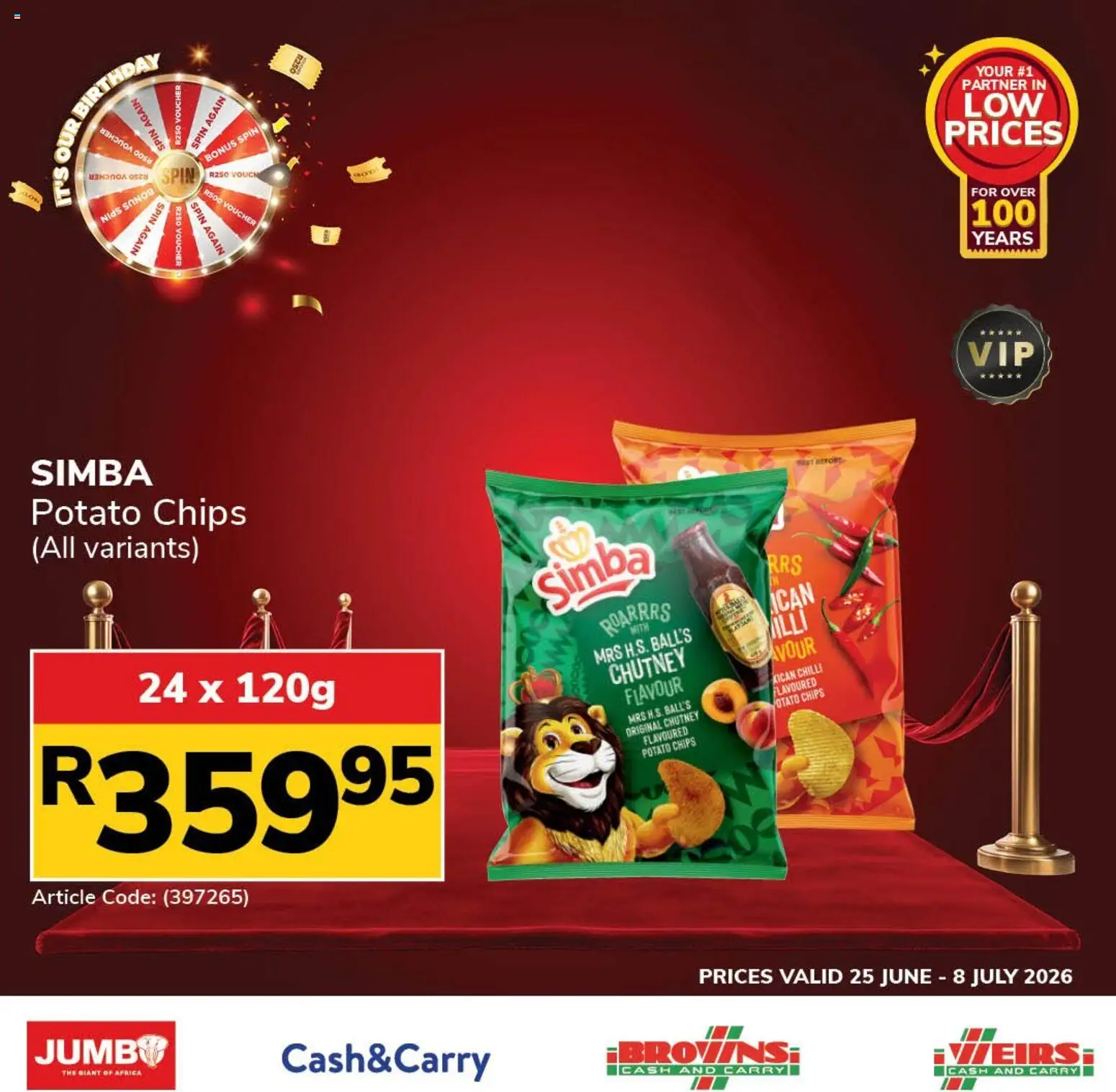 New Jumbo catalogue – valid from 25/06/2026 | Page: 7 | Products: Chutney, Chips, Chilli