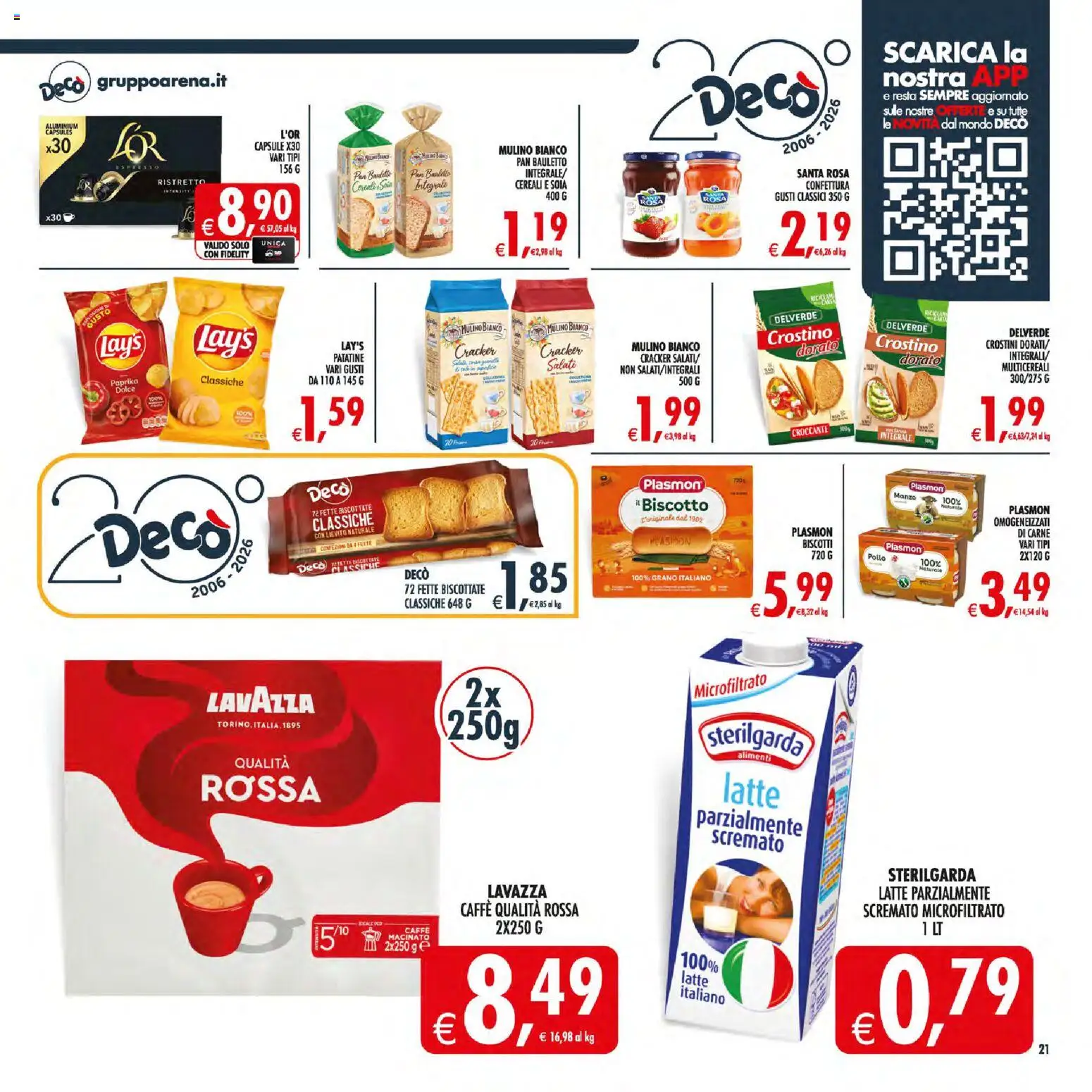 Volantino Decò del 30/06/2026 | Pagina: 27 | Prodotti: Pollo, Manzo, Crostini, Fette biscottate