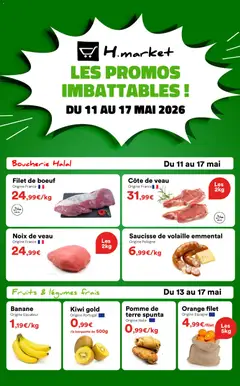 Hmarket - Prévisualisation de Hmarket catalogue valide à partir de 11.05.2026