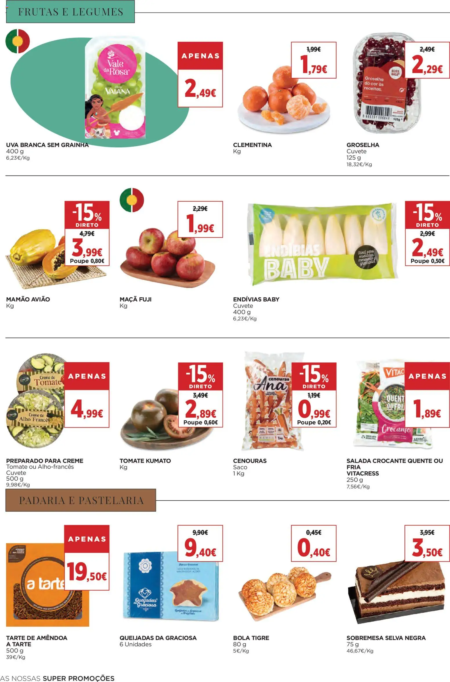 El Corte Ingles folheto │ válido de 02/10/2026 | Página: 12 | Produtos: Cenouras, Saco, Frutas, Salada