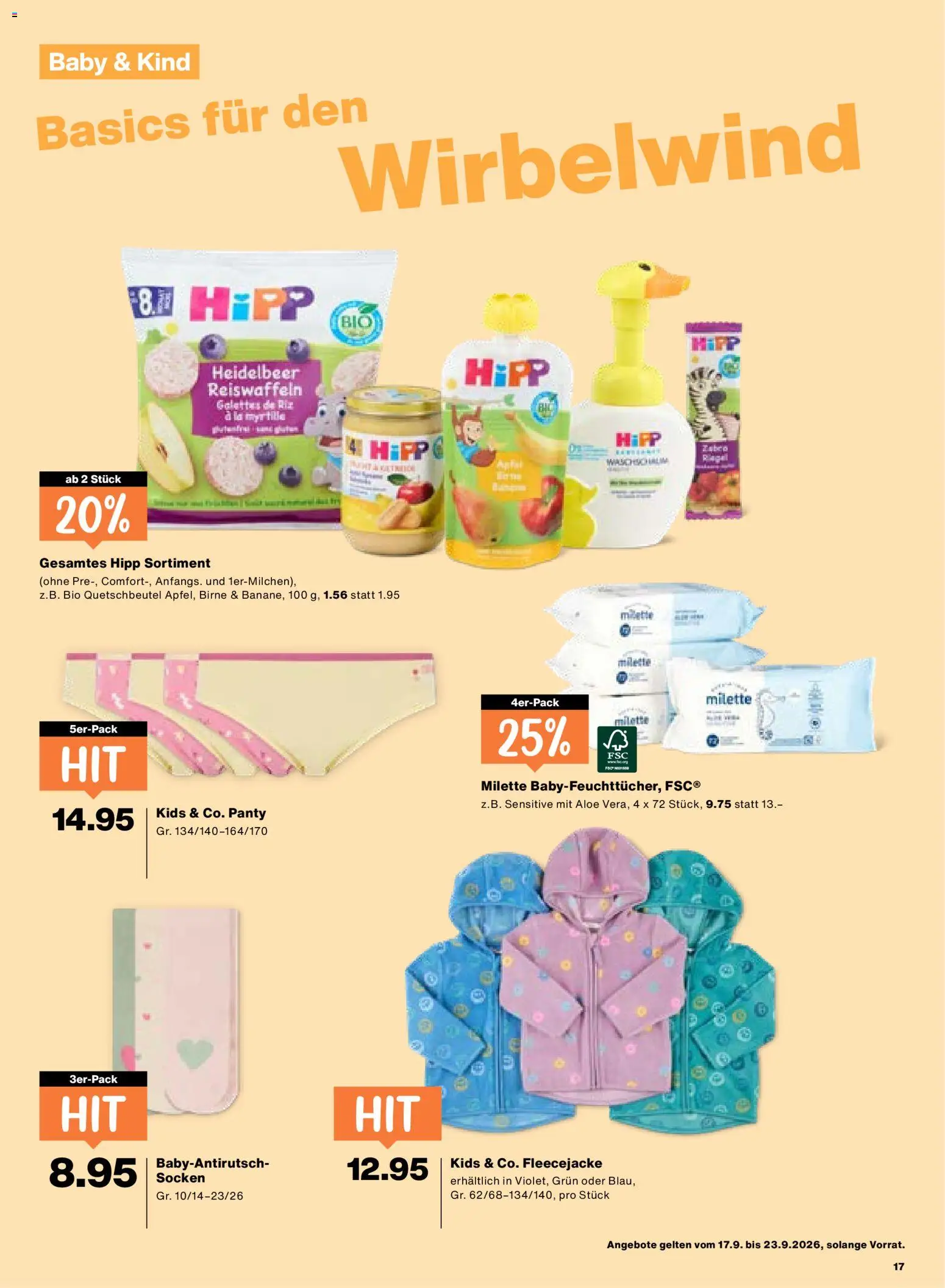 Migros aktionen – gültig ab 17.09.2026 | Seite: 17
