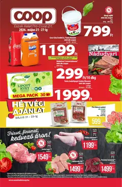 COOP - Újság Észak Kelet Pro-Coop Zrt - amely érvényes a következő dátumtól: 21.05.2026