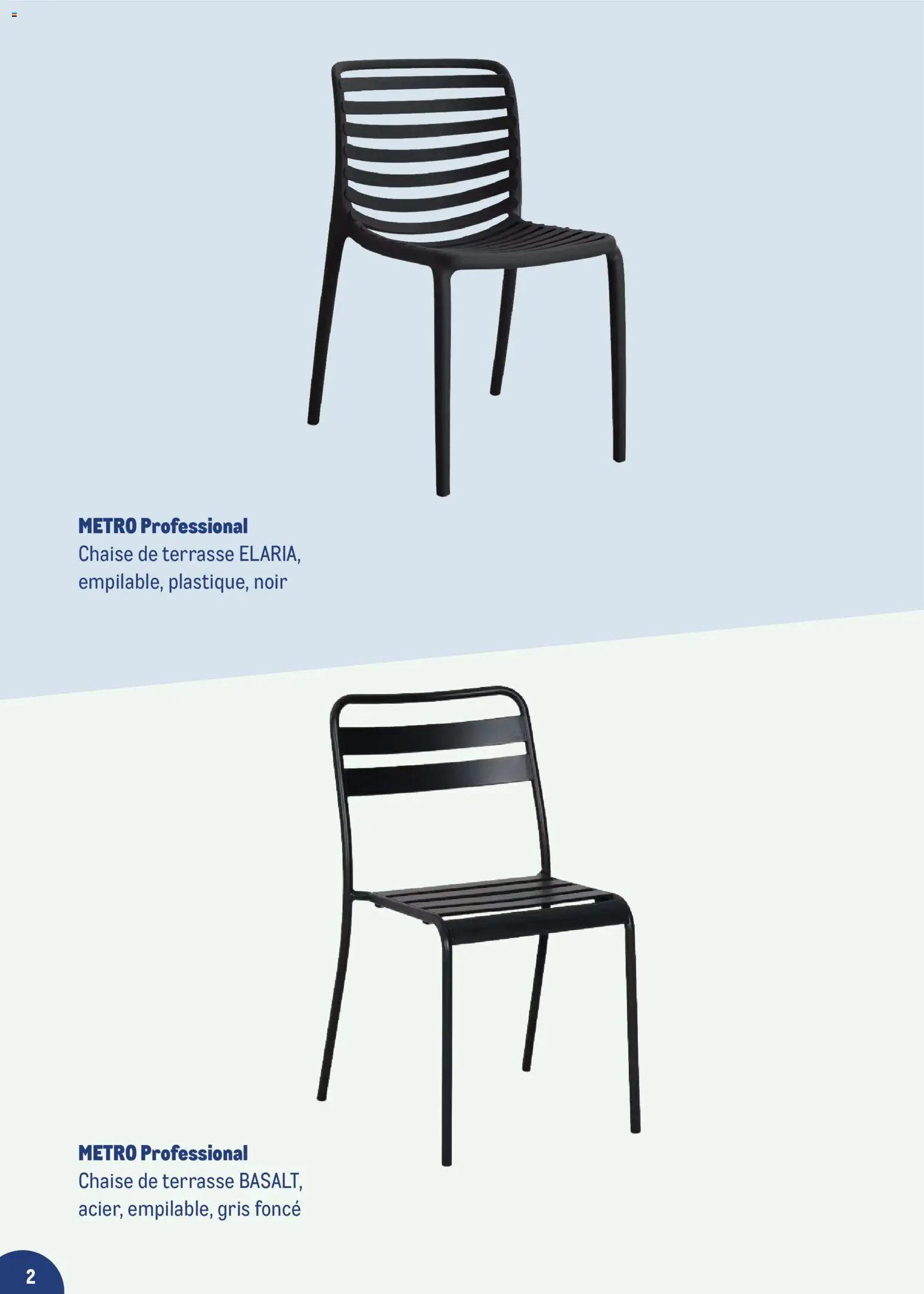 {H1} | Page: 2 | Produits: Chaise