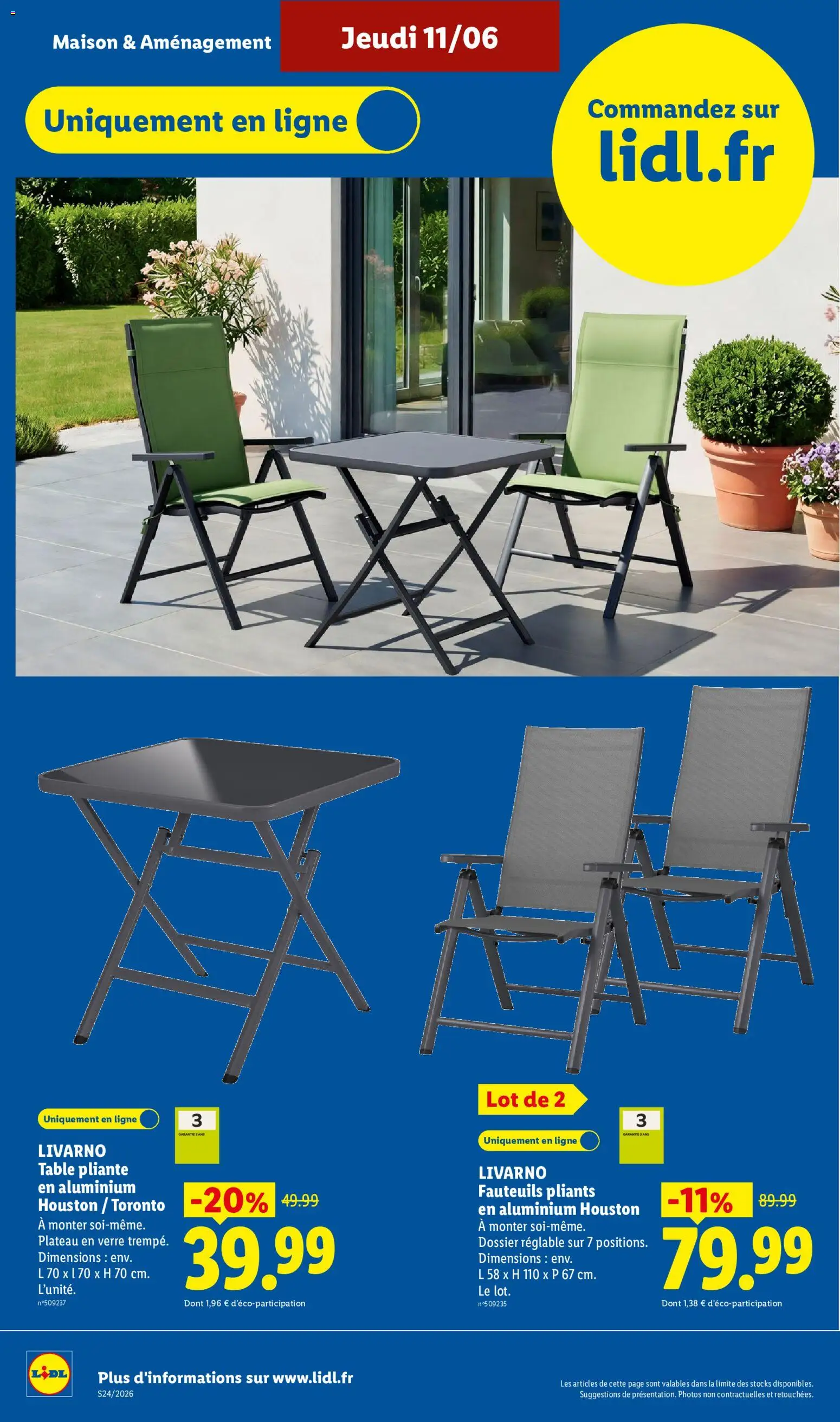 {H1} | Page: 44 | Produits: Plateau, Table, Table pliante