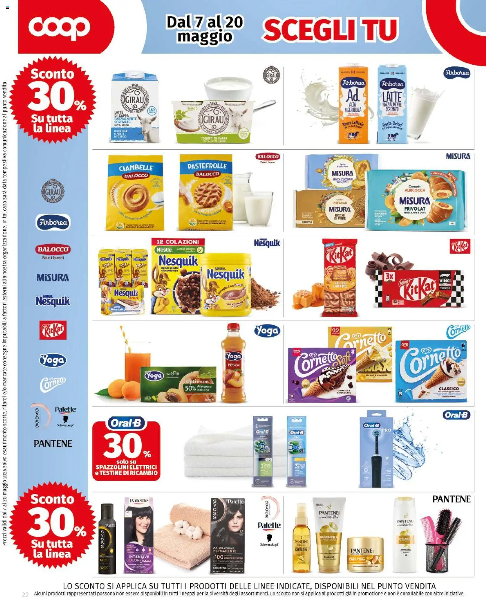 Volantino COOP del 07.05.2026 | Pagina: 8 | Prodotti: Balsamo, Ciambelle, Yogurt, Cornetto