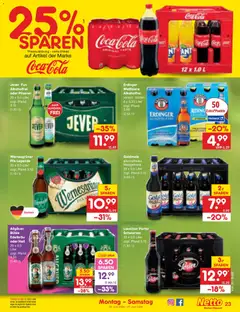 Netto Marken-Discount Prospekt ab 22.06.2026 gültig | Seite: 31 | Produkte: Erdinger, Pils, Wernesgruner, Jever