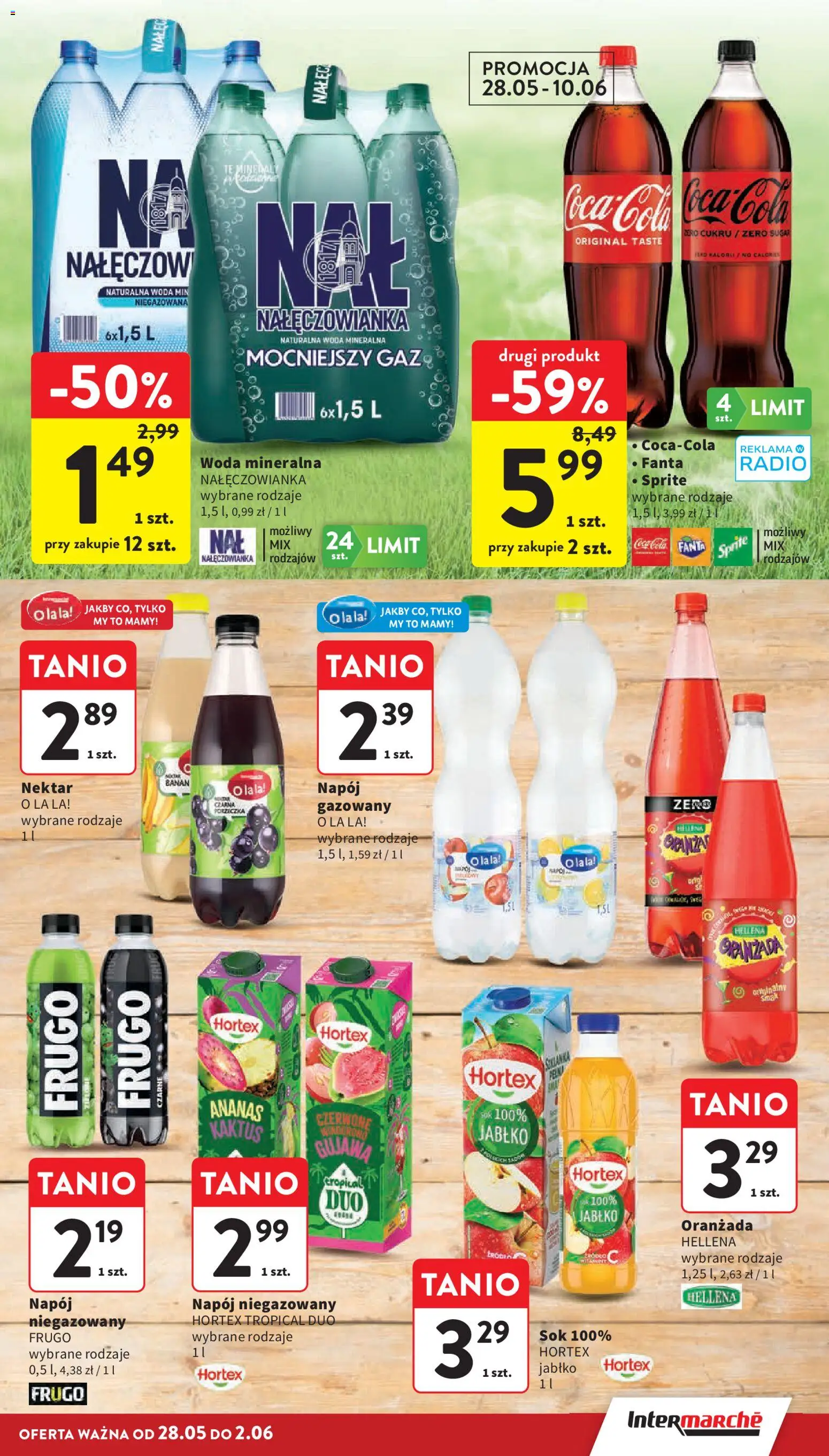Intermarche gazetka od 28.05.2026 | Strona: 19 | Produkty: Radio, Porzeczka, Ananas, Woda