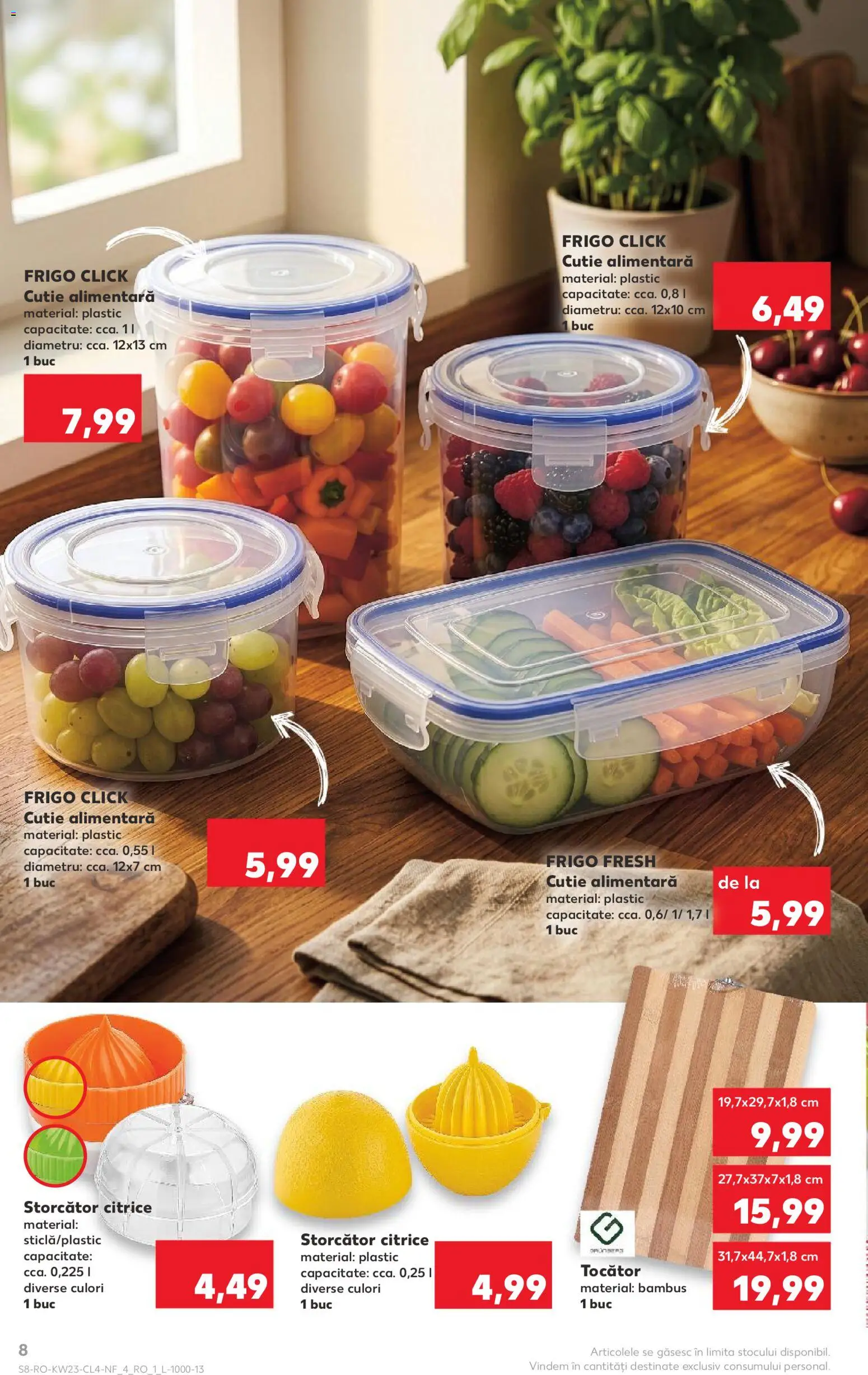 Kaufland RO akciós ujság - amely érvényes a következő dátumtól: 03.06.2026 | Oldal: 8
