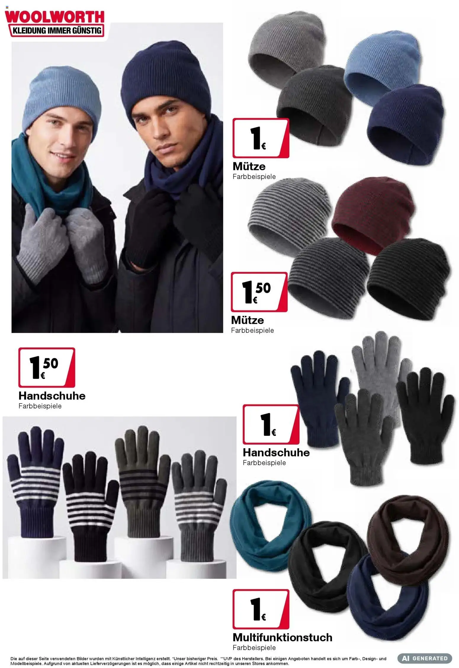 Woolworth Flugblatt gültig ab 25.09.2026 | Seite: 13 | Produkte: Handschuhe