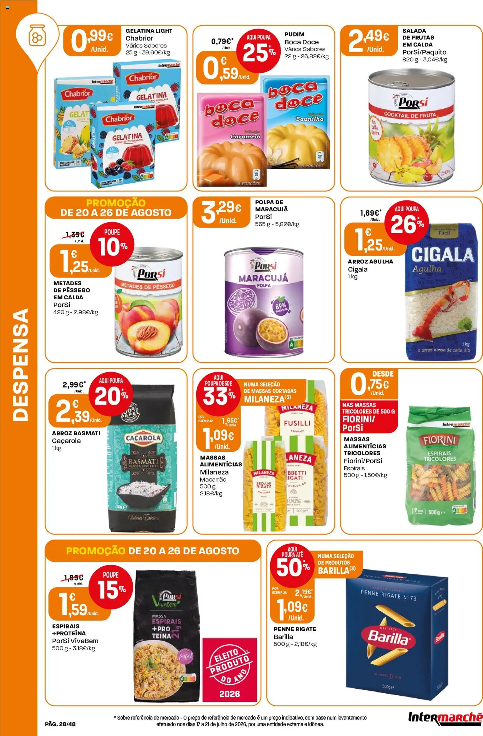 Intermarché folheto │ válido de 20/08/2026 | Página: 28