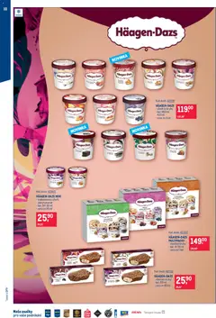 Náhled letáku Makro leták - Zmrzliny od 22.04.2026 | Strana: 10 | Produkty: Slaný karamel, Cookies, Brownie, Cheesecake