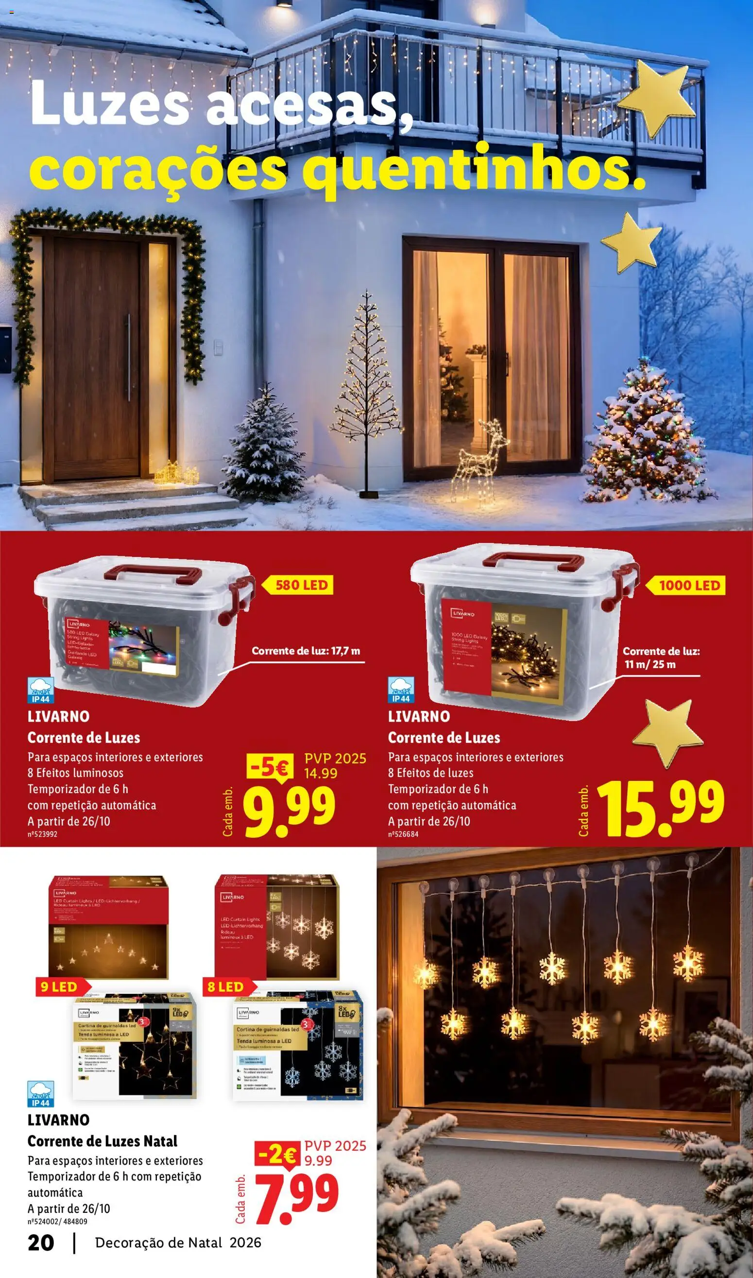 Lidl Folheto Especial Decoração de Natal │ válido de 26/10/2026 | Página: 20