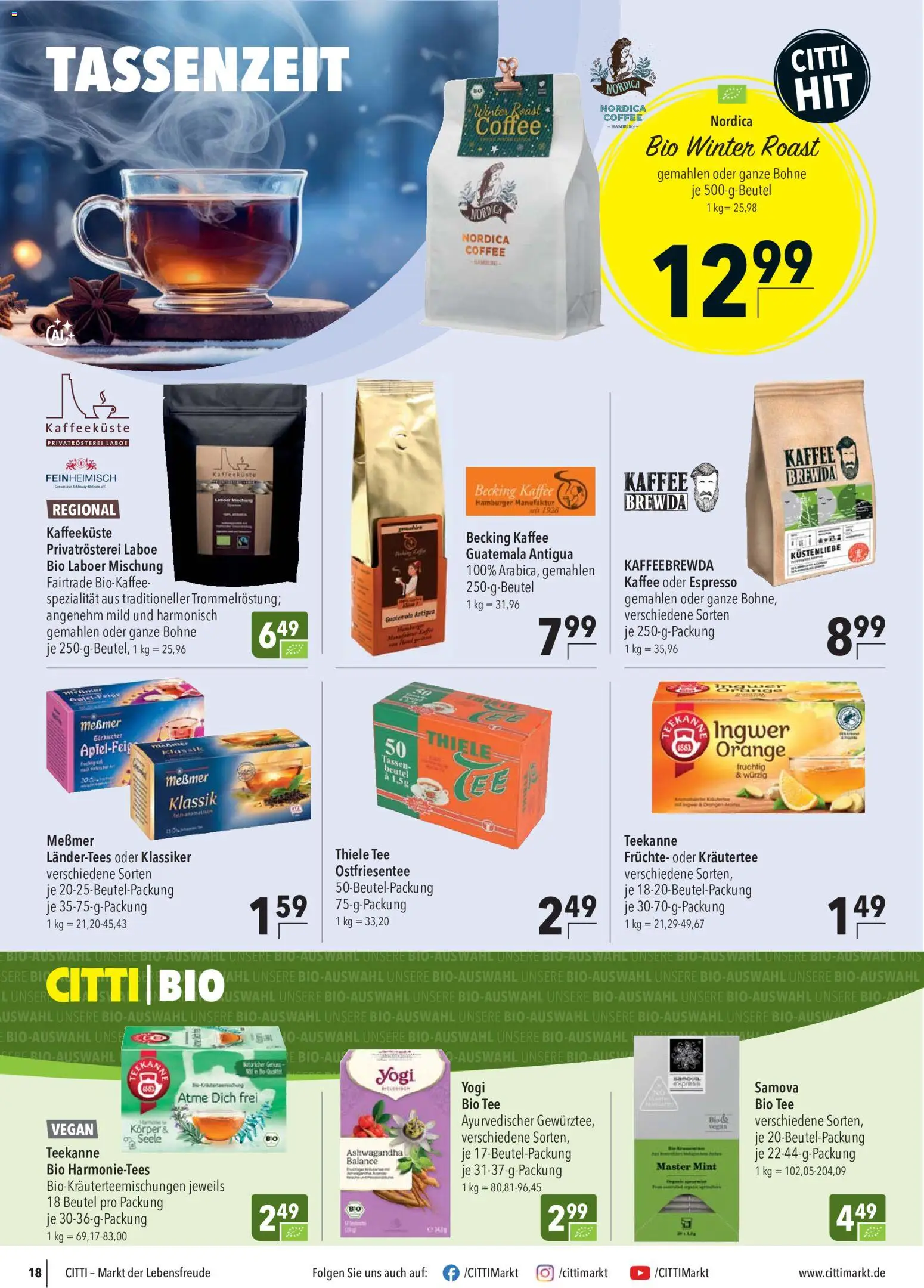 CITTI Markt Prospekt – gültig ab 28.10.2026 | Seite: 18