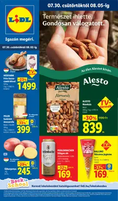 Lidl akciós újság - amely érvényes a következő dátumtól: 2026.07.30.