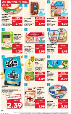 Kaufland DE -DE Folder - Voorbeeld van een folder van Kaufland DE, geldig van 23-07-2026 | Pagina: 32 | Producten: Grill, Feta