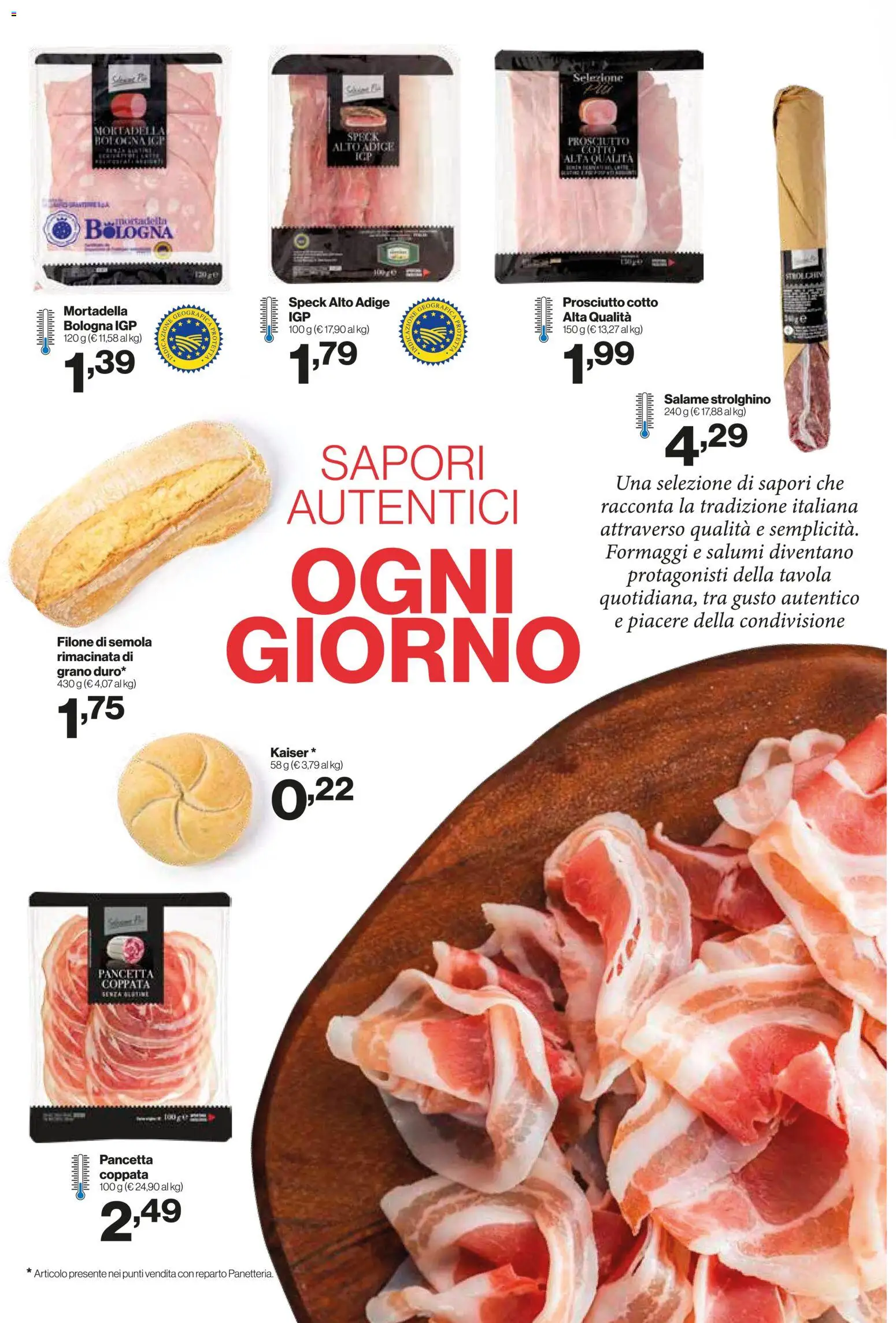 Volantino IN's del 20.05.2026 | Pagina: 8 | Prodotti: Salame, Tè, Pancetta, Prosciutto