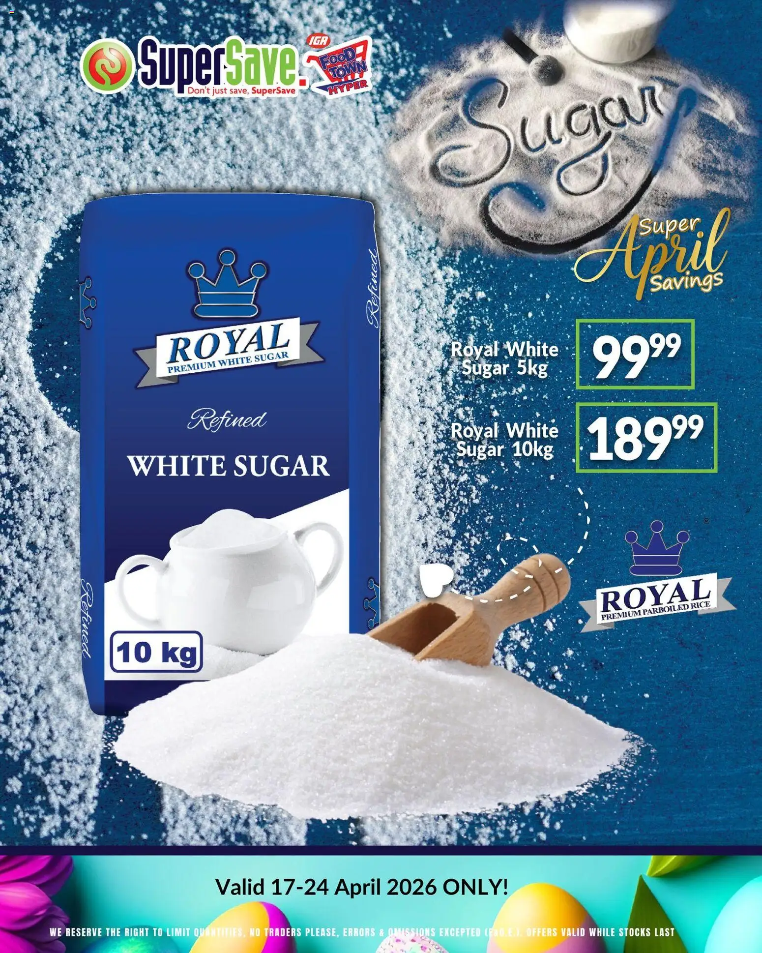 New Super Save catalogue – valid from 17.04.2026 | Page: 31 | Products: Rice, Sugar