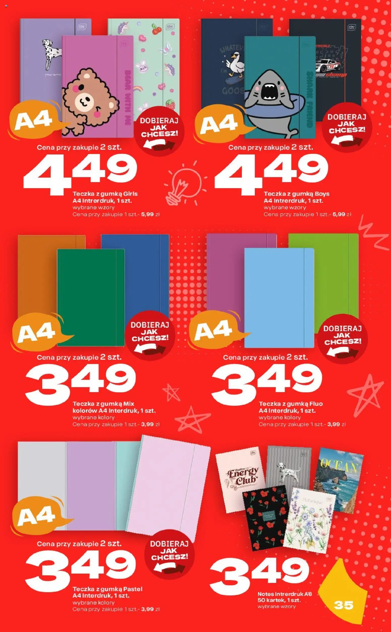 Twój Market gazetka - Katalog szkolny od 20.07.2026 | Strona: 35