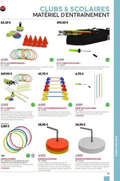 Sport 2000 - Prévisualisation de Sport 2000 Brochure 2026/2027 valide à partir de 01.01.2026 | Page: 161 | Produits: Sac, Sac de transport, Plots, Oranges