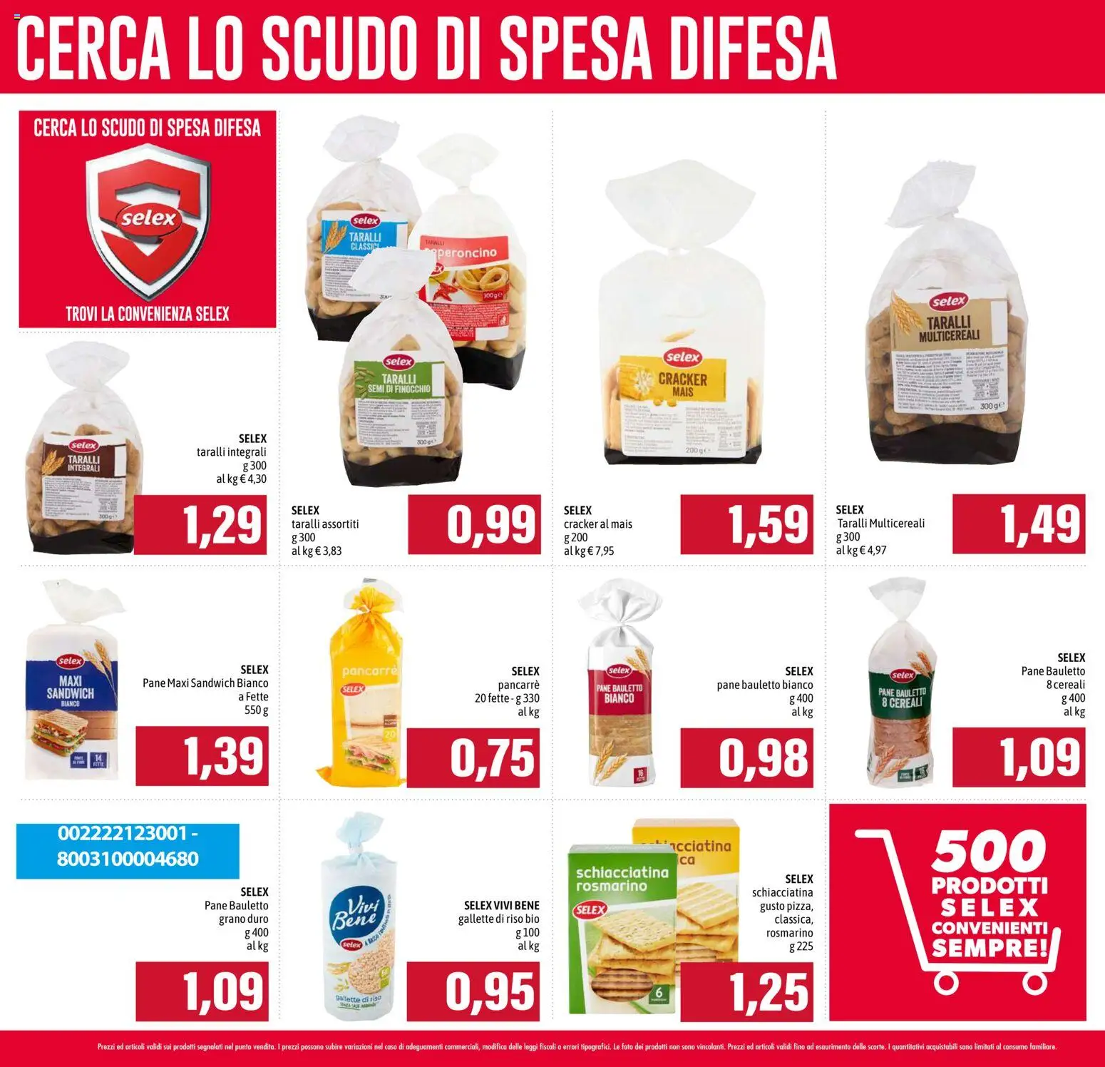 Volantino EMI del 04.06.2026 | Pagina: 6 | Prodotti: Rosmarino, Pane, Cereali, Taralli