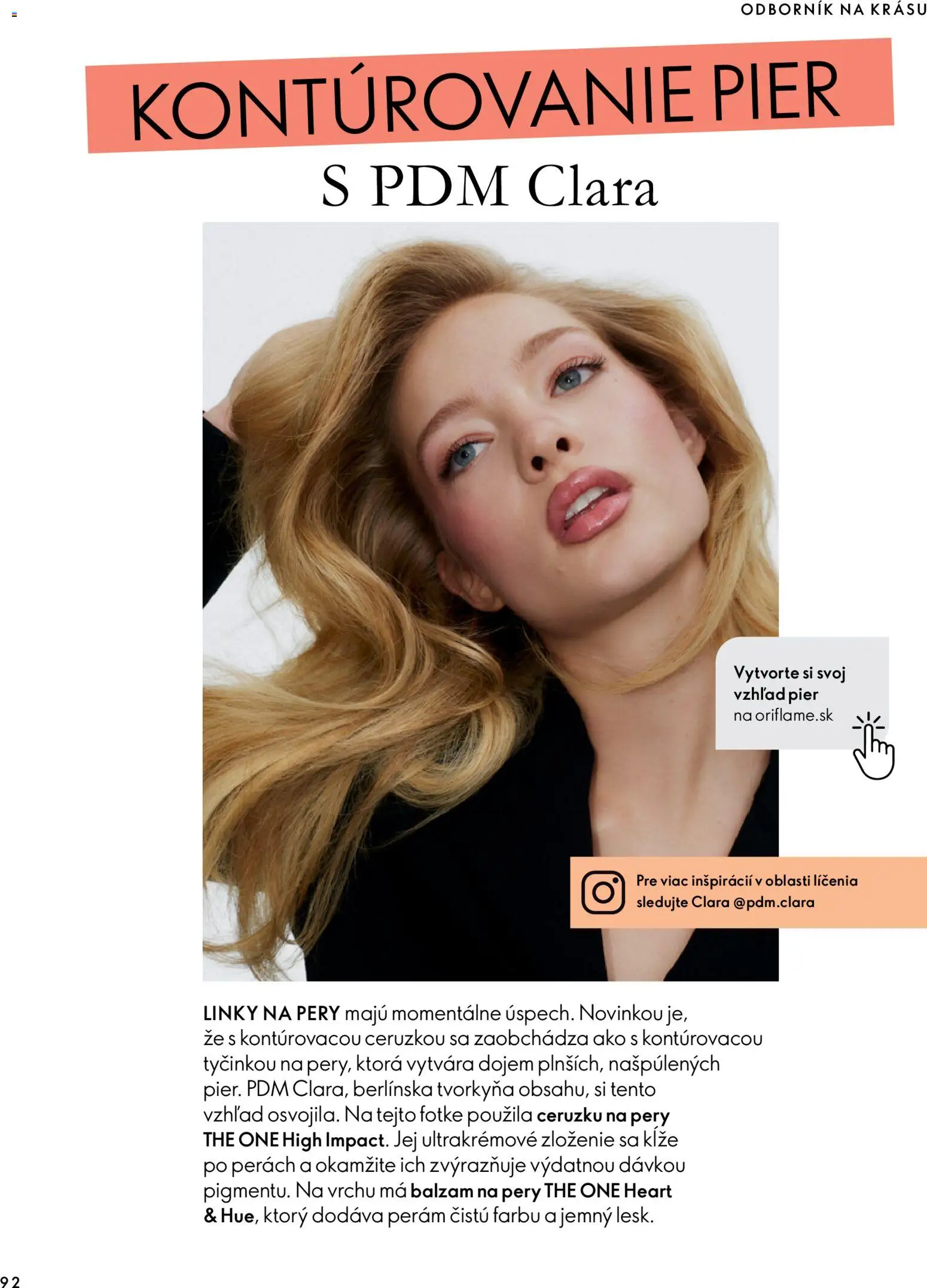 Nové Oriflame akcie – leták je platný od 30.09.2026 | Strana: 92