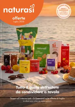 Anteprima del volantino Natura Sì volantino valido a partire dal 08/07/2026
