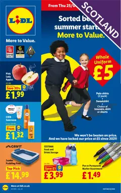 Preview of Weekly Offers Lidl Scotland valid from 25.06.2026