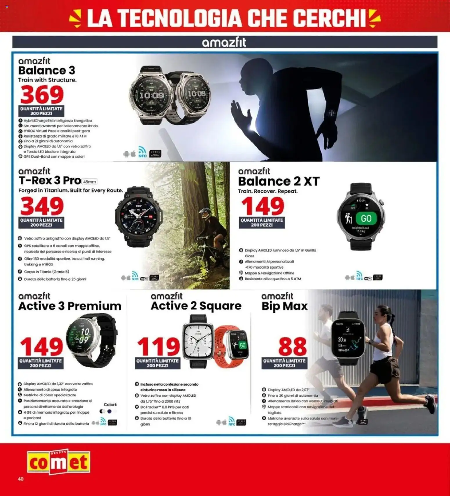 Nuovo Comet volantino dal 24/09/2026 > offerte anteprima 🛍️ | Pagina: 40 | Prodotti: Torcia, Satellitare, Navigazione, Batteria