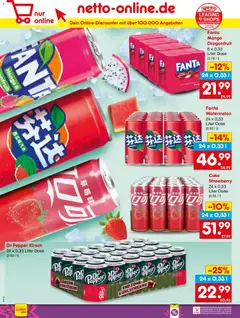 Netto Marken-Discount Prospekt 	 ab 18.05.2026 gültig | Seite: 44 | Produkte: Fanta, Kühlschrank, Mango