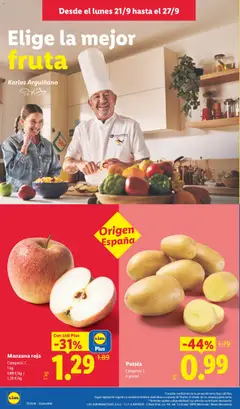 Vista previa Manzana roja, Manzana roja válido desde el 21/09/2026 | Página: 2 | Productos: Fruta, Manzana, Apple, Bebidas