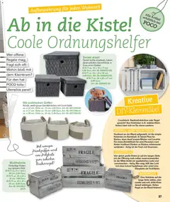 Poco Prospekt Wohnwelt Frühling 2026 ab 16.02.2026 gültig | Seite: 37 | Produkte: Beistelltisch, Nachttisch, Regal, Wecker